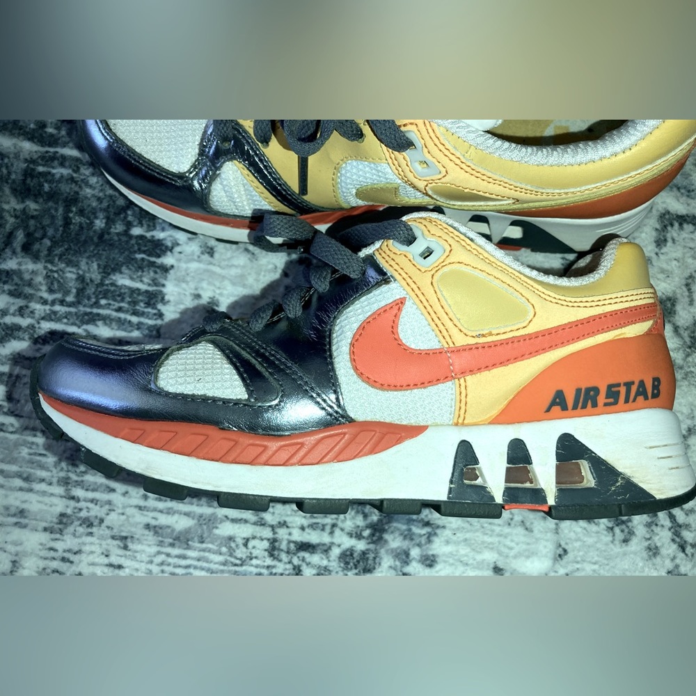 Nike Womens Air Stab Orange Citrus - Picture 5 of 10